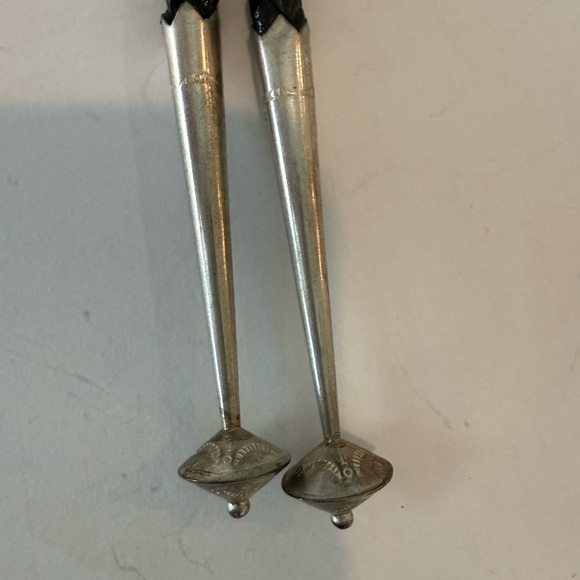 Tony Sanchez Sterling Silver Pronghorn Antelope Bolo Tie - Picture 4 of 6